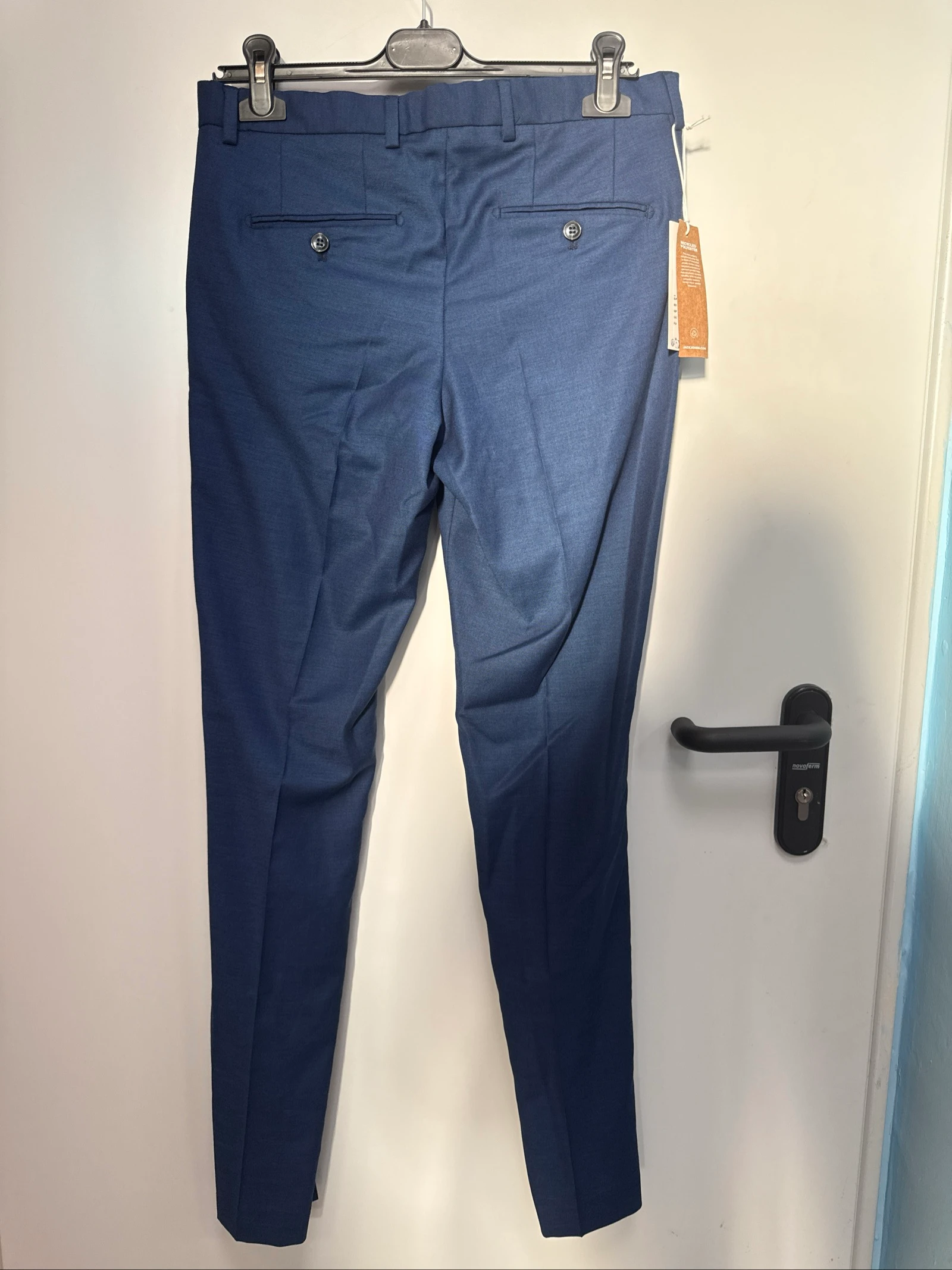Calça social Jack & Jones homem azul tamanho 176 nova com etiqueta – photo 7